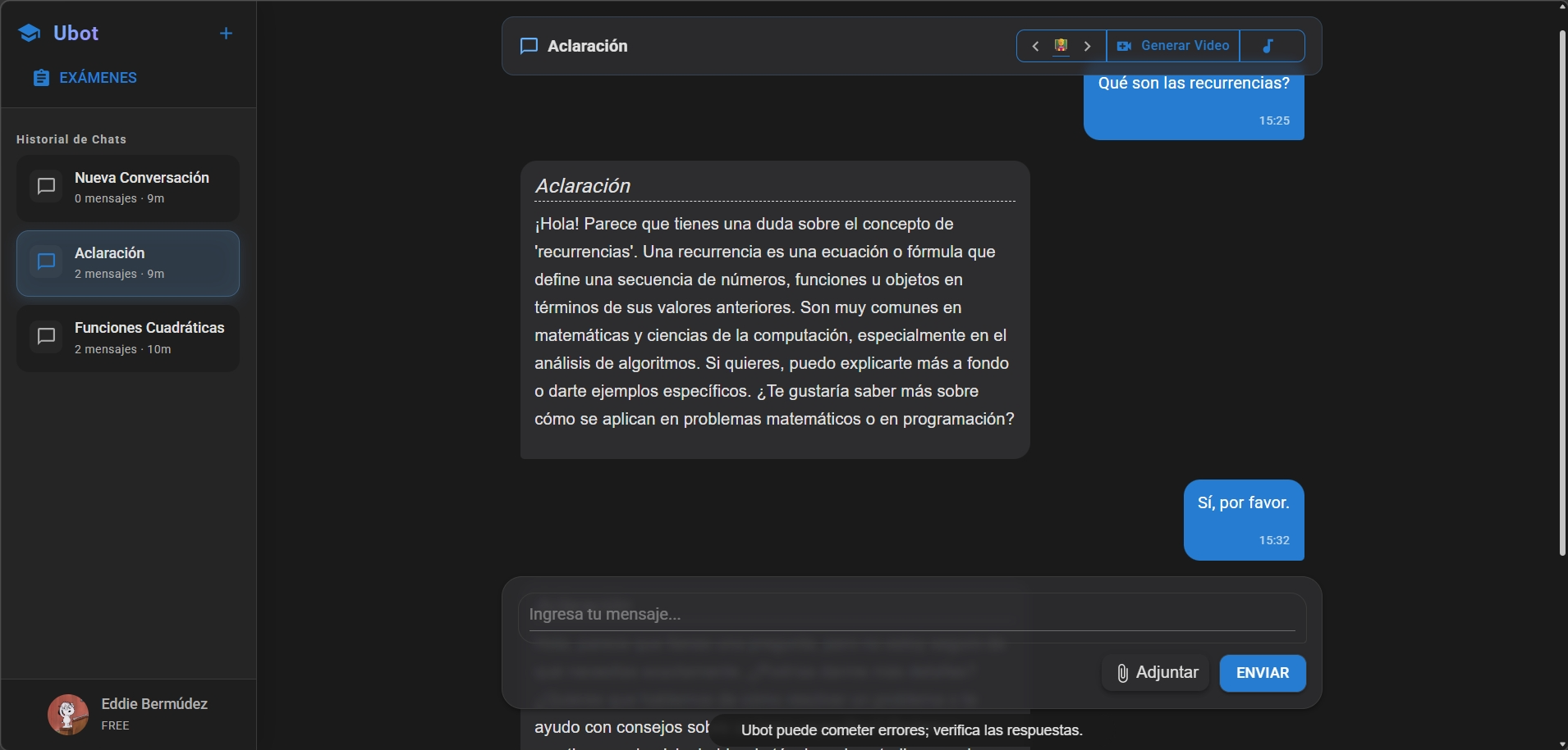 Captura de promoción.