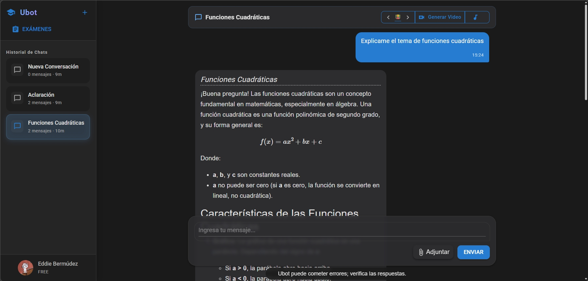 Captura de promoción.