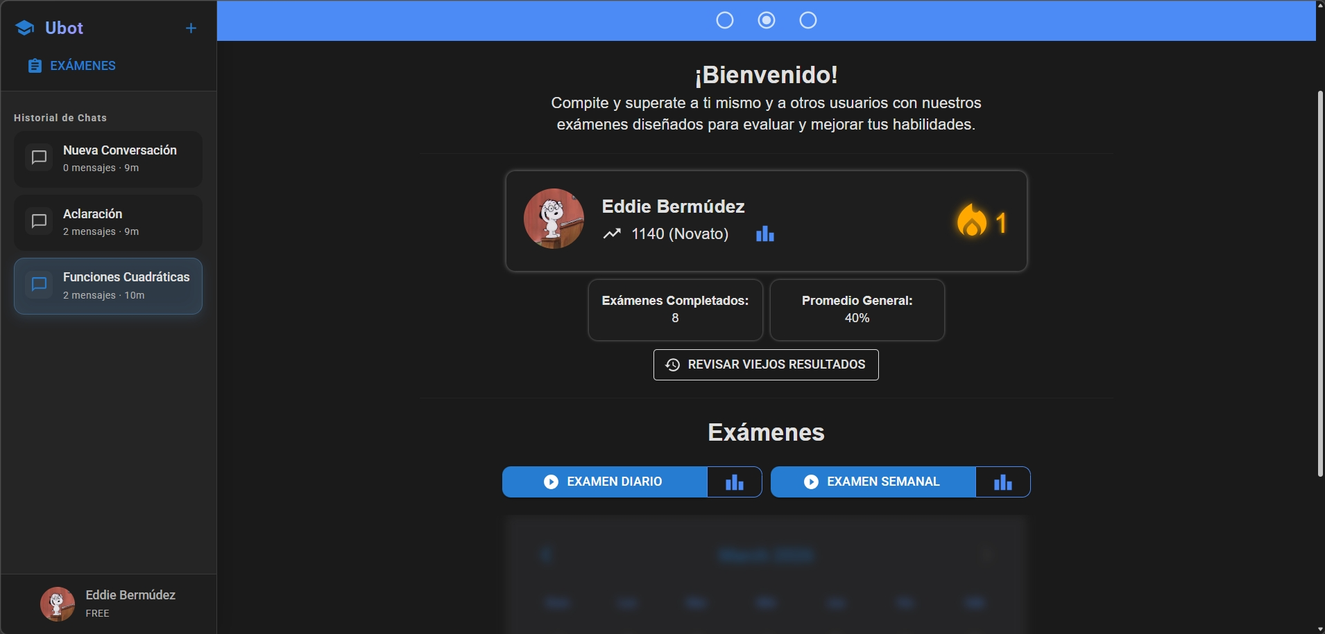 Captura de promoción.